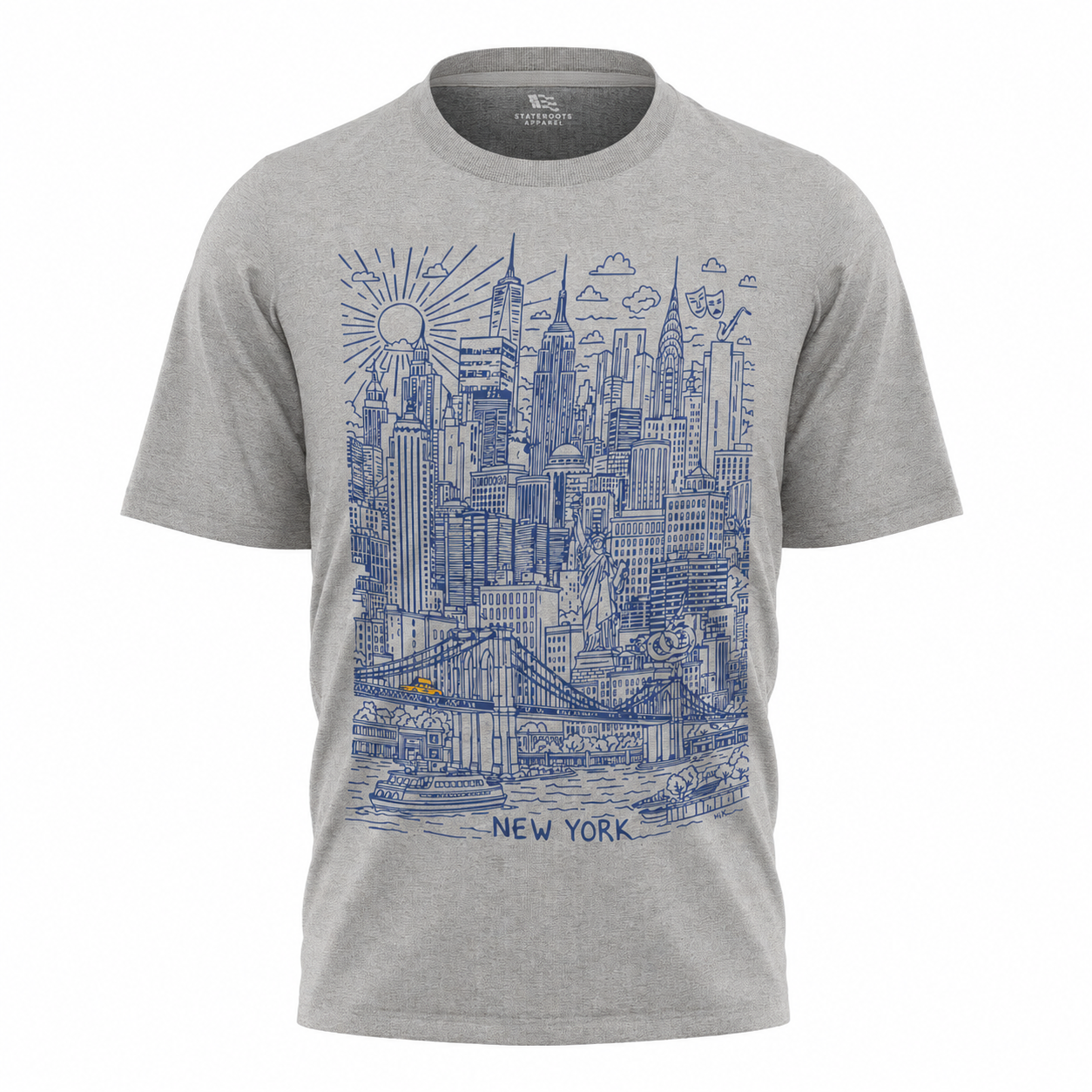 New York Gift T-Shirt | Classic NYC Lover Souvenir Tee