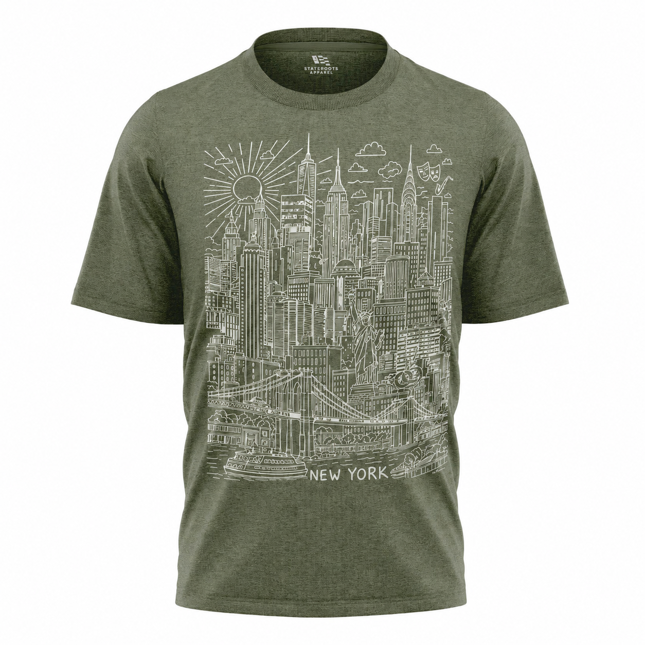 New York Gift T-Shirt | Classic NYC Lover Souvenir Tee