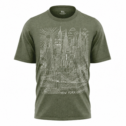 New York Gift T-Shirt | Classic NYC Lover Souvenir Tee