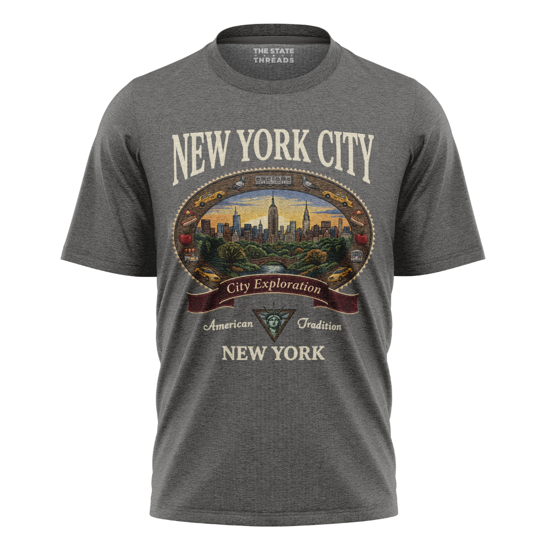 New York City Vintage Graphic T-Shirt | Classic NYC Souvenir Tee