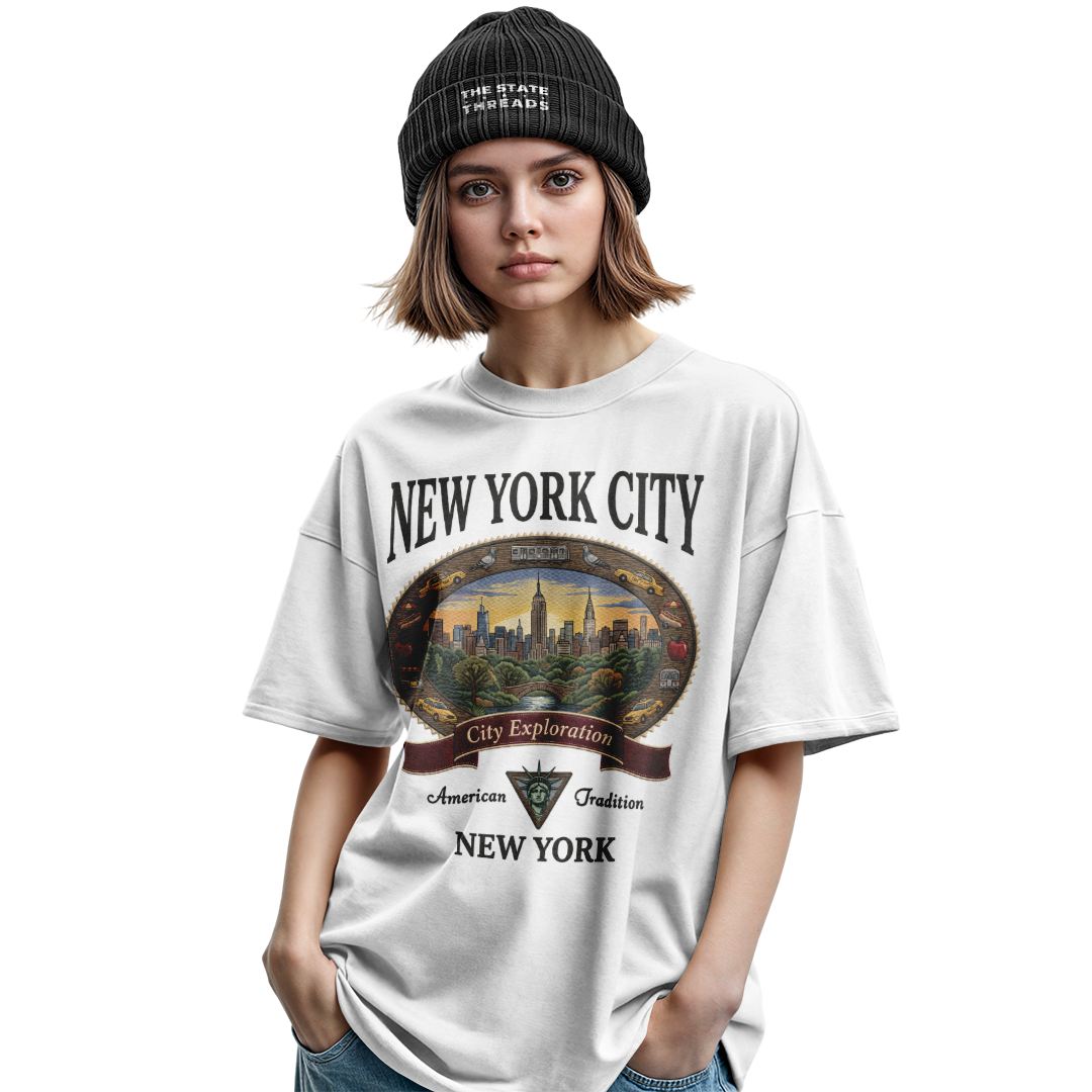 New York City Vintage Graphic T-Shirt | Classic NYC Souvenir Tee