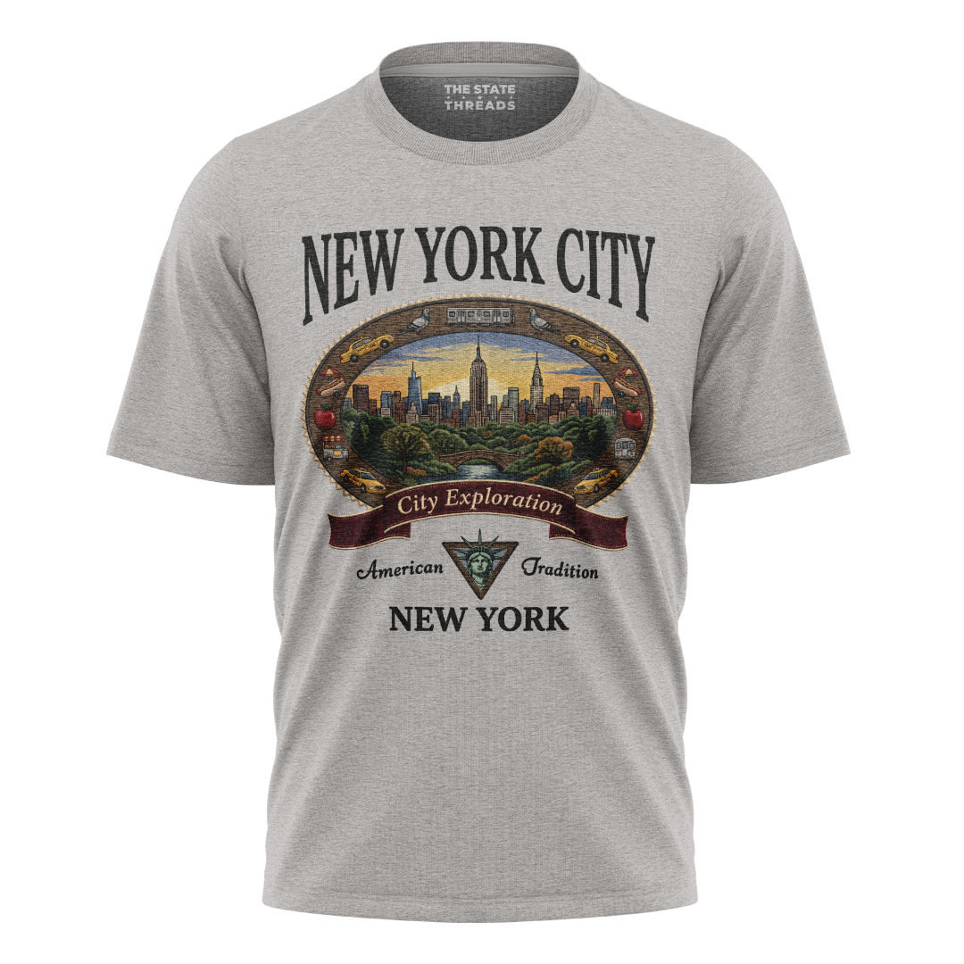 New York City Vintage Graphic T-Shirt | Classic NYC Souvenir Tee