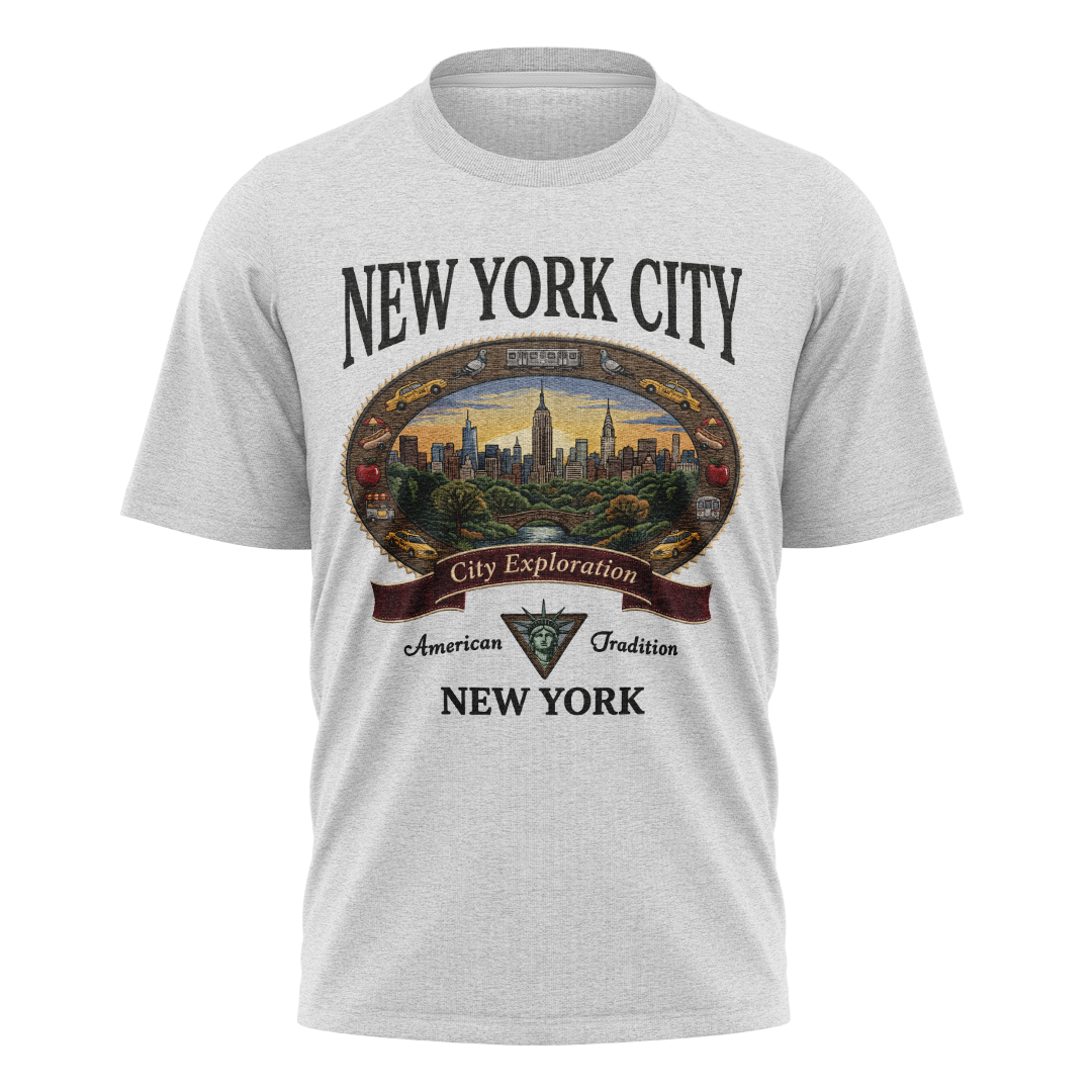 New York City Vintage Graphic T-Shirt | Classic NYC Souvenir Tee