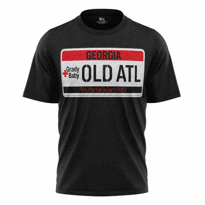 Old ATL License Plate T-Shirt | Grady Baby Atlanta Georgia Native Tee