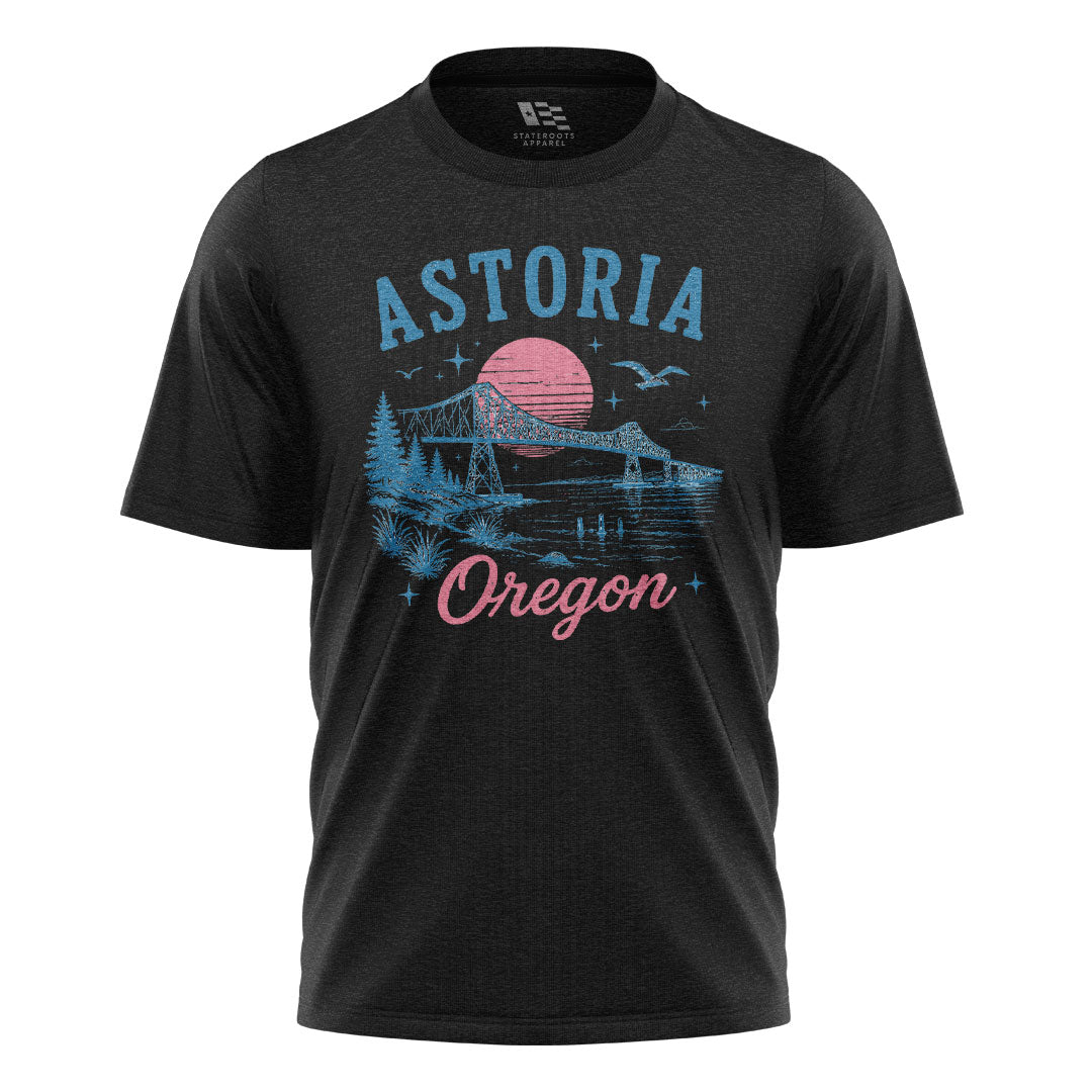 oregon-astoria-bridge-vintage-tee black