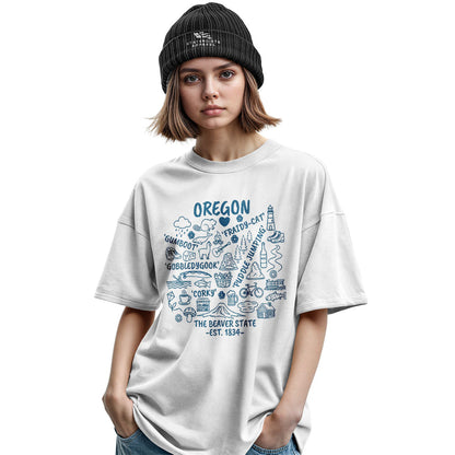 oregon-beaver-state-icons-collage-tee military-green