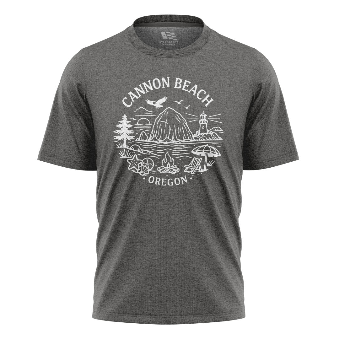 oregon-cannon-beach-line-art-tee charcoal
