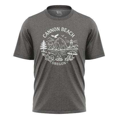 oregon-cannon-beach-line-art-tee charcoal
