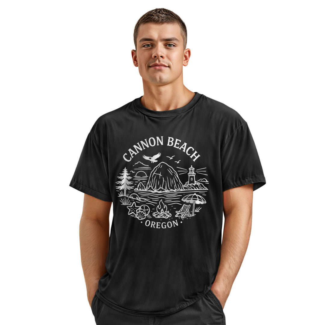oregon-cannon-beach-line-art-tee navy
