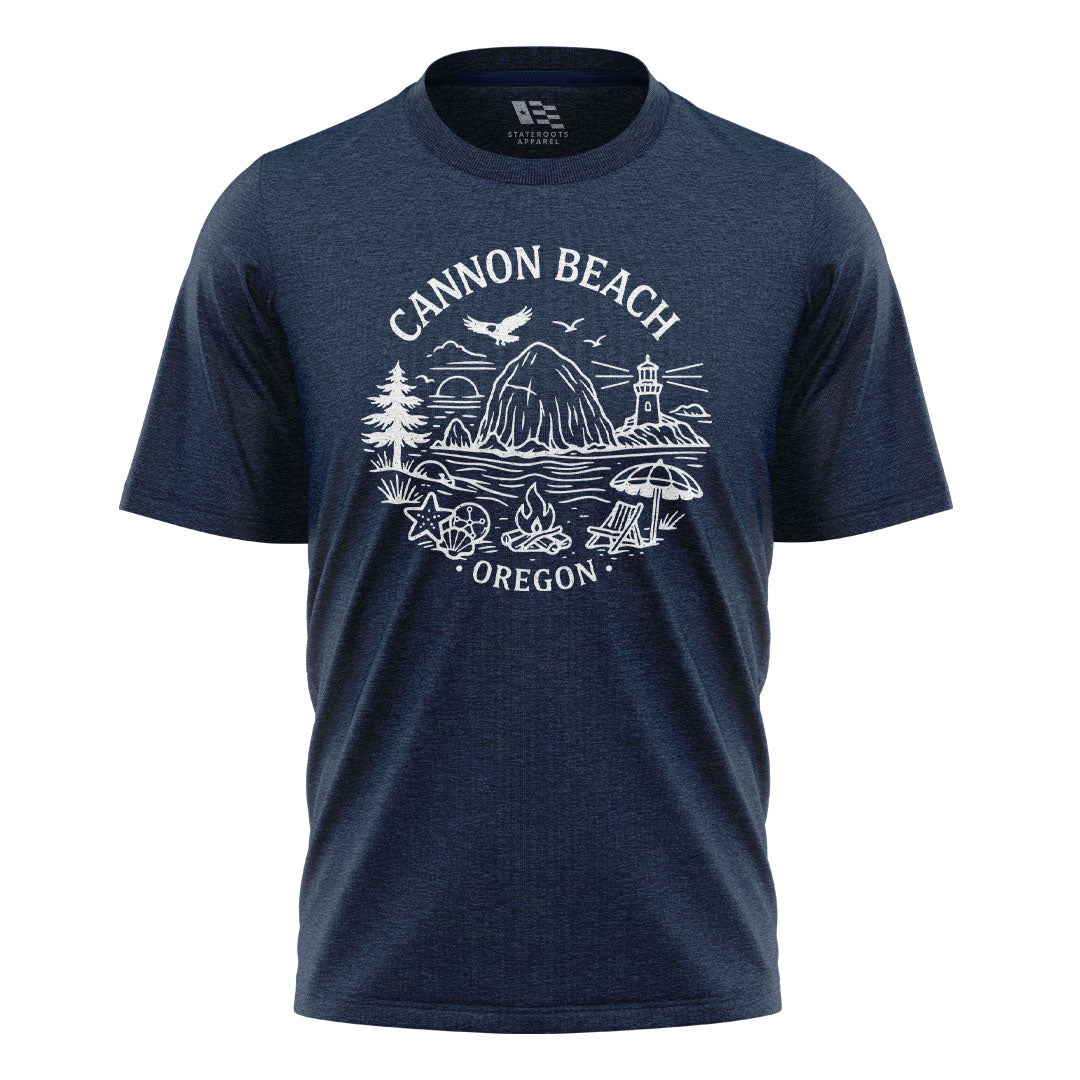 oregon-cannon-beach-line-art-tee navy