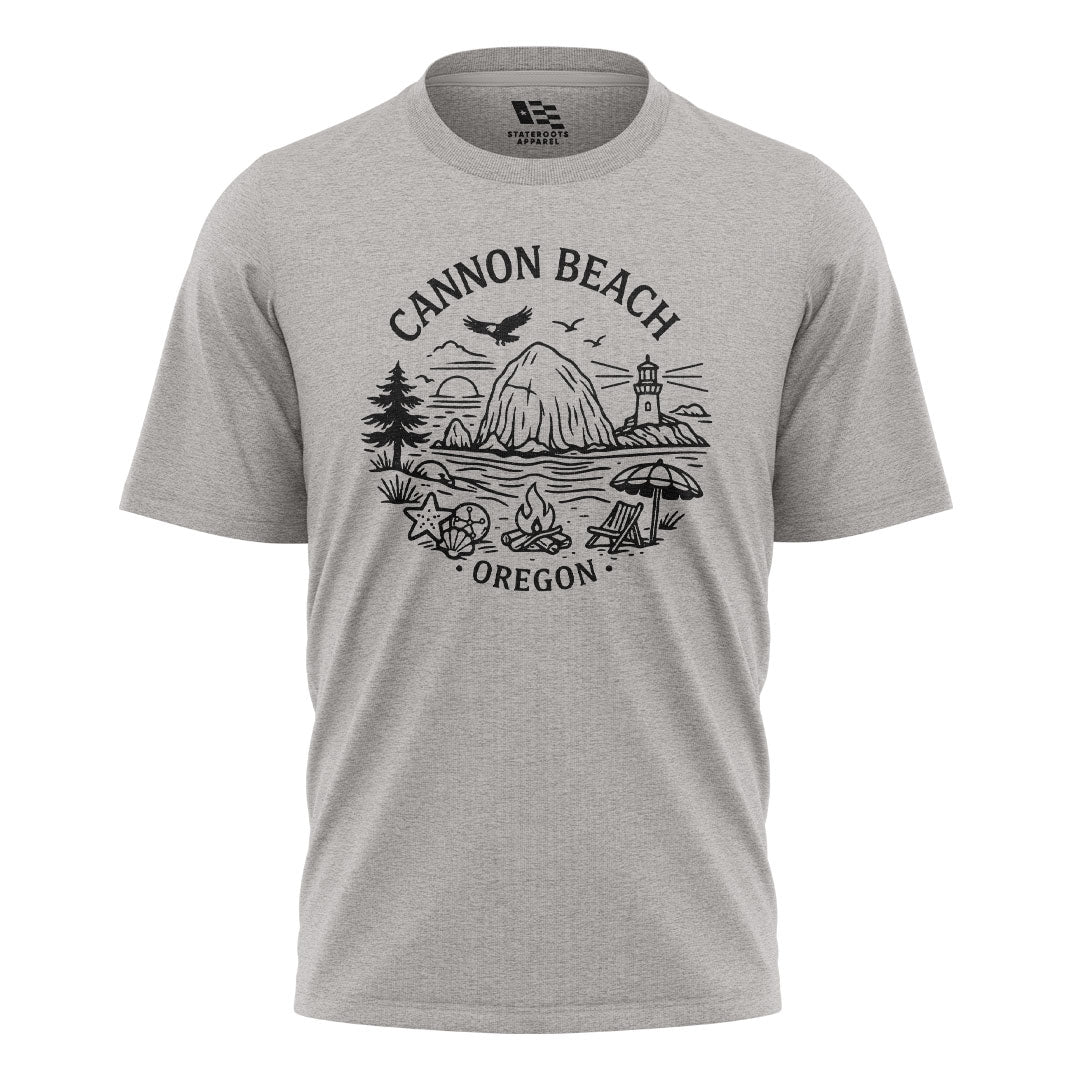 oregon-cannon-beach-line-art-tee sport-grey