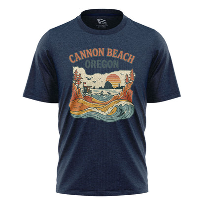 oregon-cannon-beach-vintage-tee navy