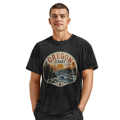 oregon-coast-badge-sunset-tee navy