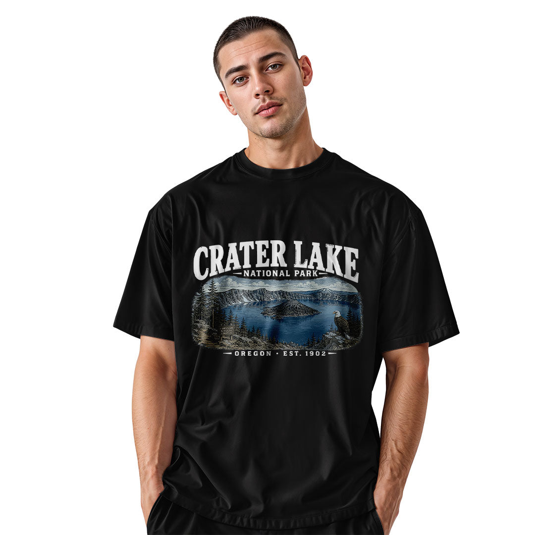 oregon-crater-lake-national-park-tee black