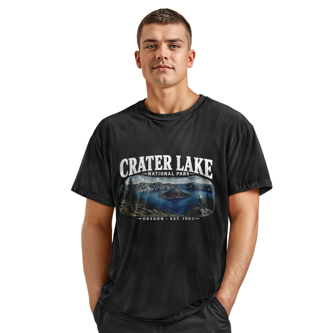 oregon-crater-lake-national-park-tee navy