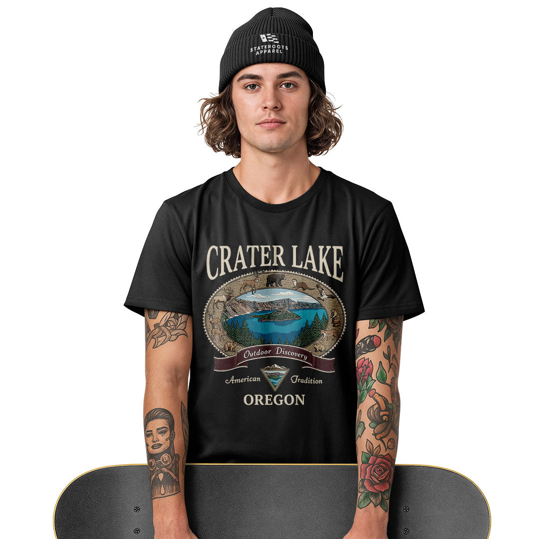 oregon-crater-lake-wildlife-tee white