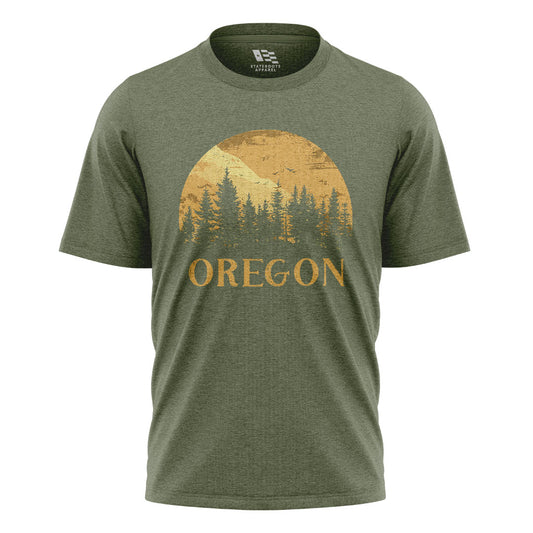 Oregon Golden Forest T-Shirt | Sunset Tee