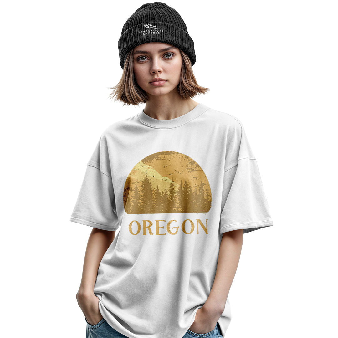 oregon-golden-forest-sunset-tee military-green