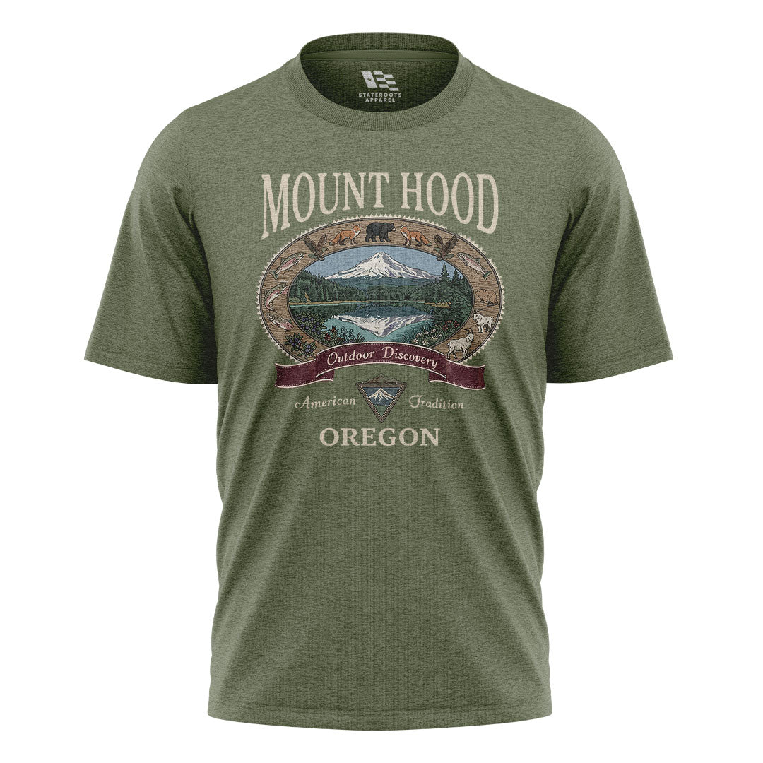 Oregon Mount Hood Wildlife Tee | Discovery Tee