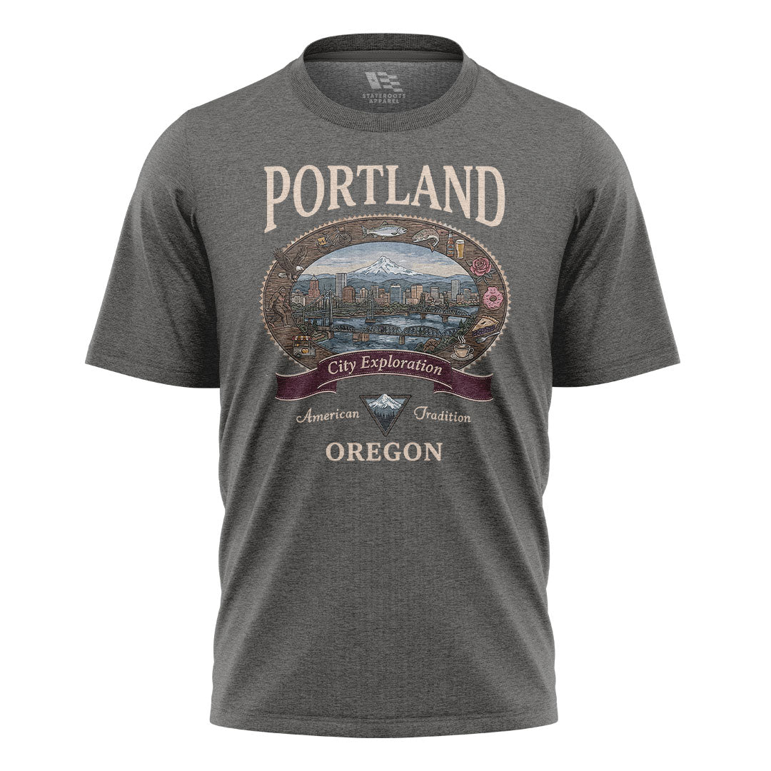 oregon-portland-city-exploration-tee charcoal