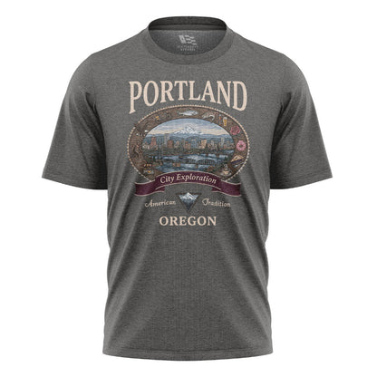 oregon-portland-city-exploration-tee charcoal