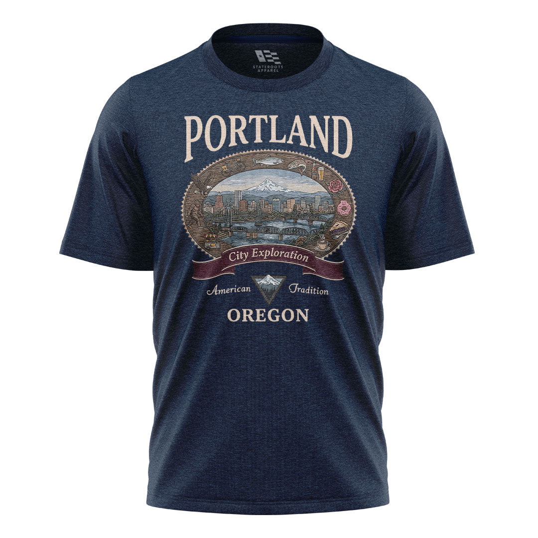 oregon-portland-city-exploration-tee navy