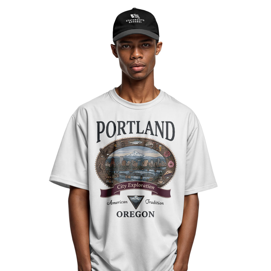 oregon-portland-city-exploration-tee white