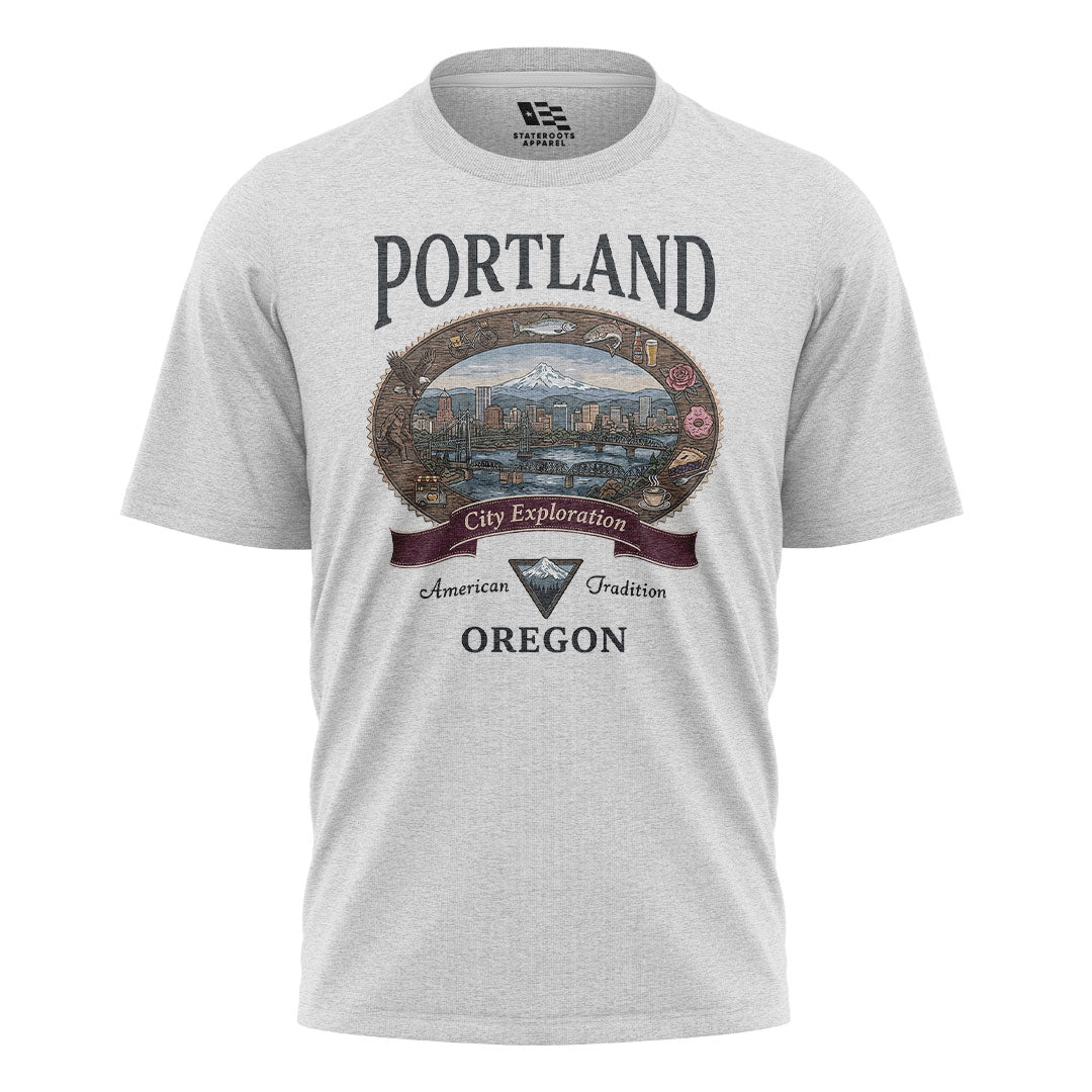 oregon-portland-city-exploration-tee white