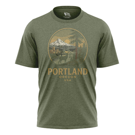 Portland Oregon Vintage Tee | Mt Hood Tee