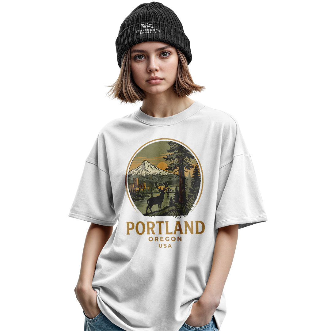oregon-portland-vintage-mt-hood-tee military-green