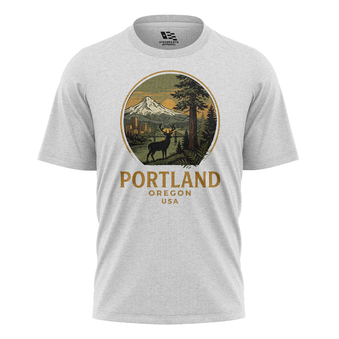 oregon-portland-vintage-mt-hood-tee white