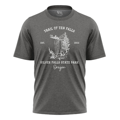 oregon-silver-falls-state-park-tee charcoal