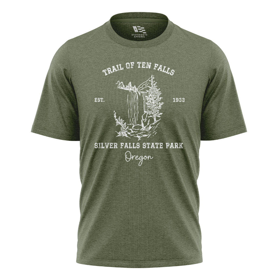 Oregon Silver Falls State Park Tee | Vintage Tee