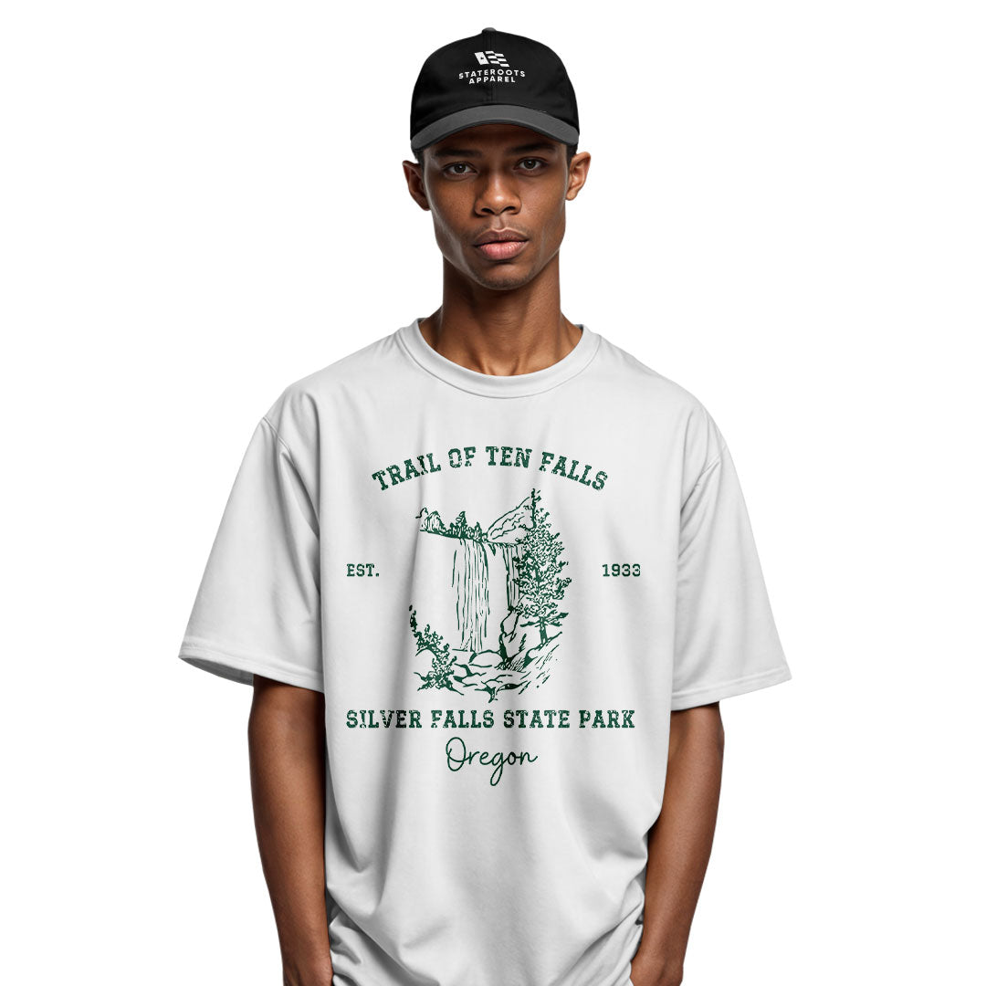 oregon-silver-falls-state-park-tee white