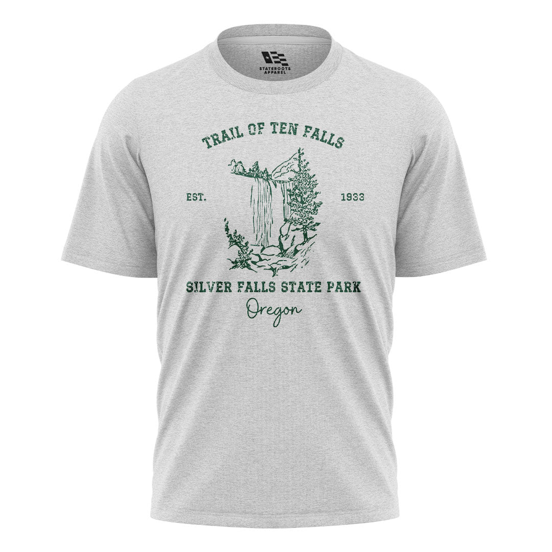oregon-silver-falls-state-park-tee white
