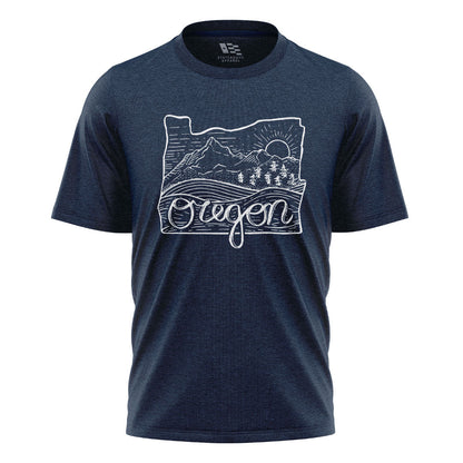 oregon-state-outline-script-tee navy