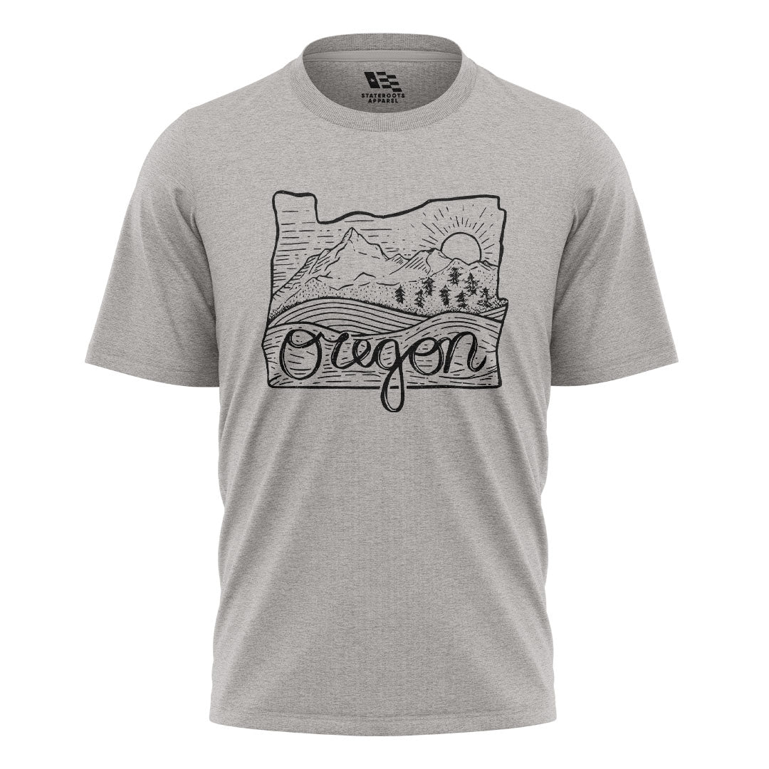 oregon-state-outline-script-tee sport-grey