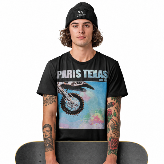 Paris Texas T-Shirt | Retro Vintage Motocross Souvenir Tee