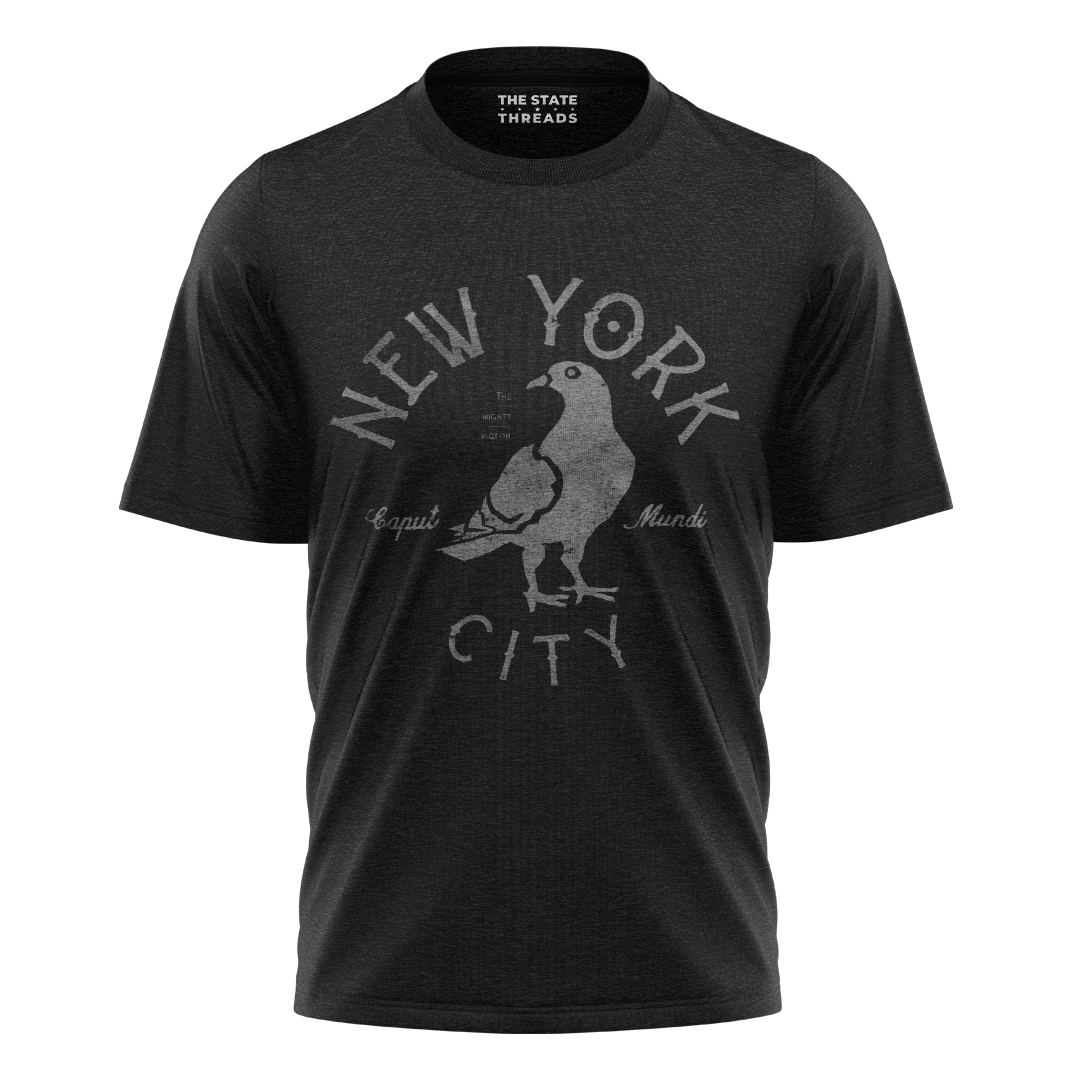 NYC Pigeon T-Shirt | Retro New York City Funny Bird Tee