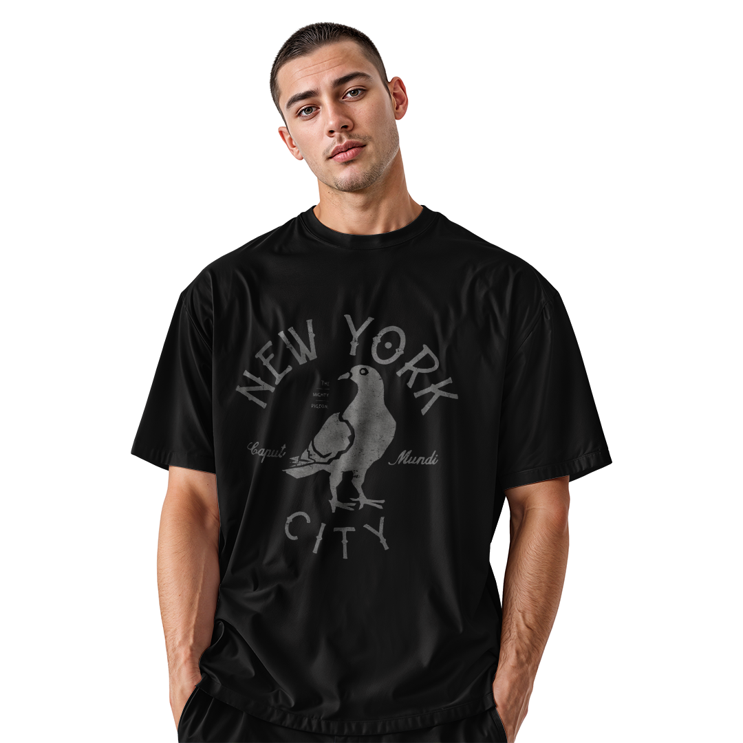 NYC Pigeon T-Shirt | Retro New York City Funny Bird Tee