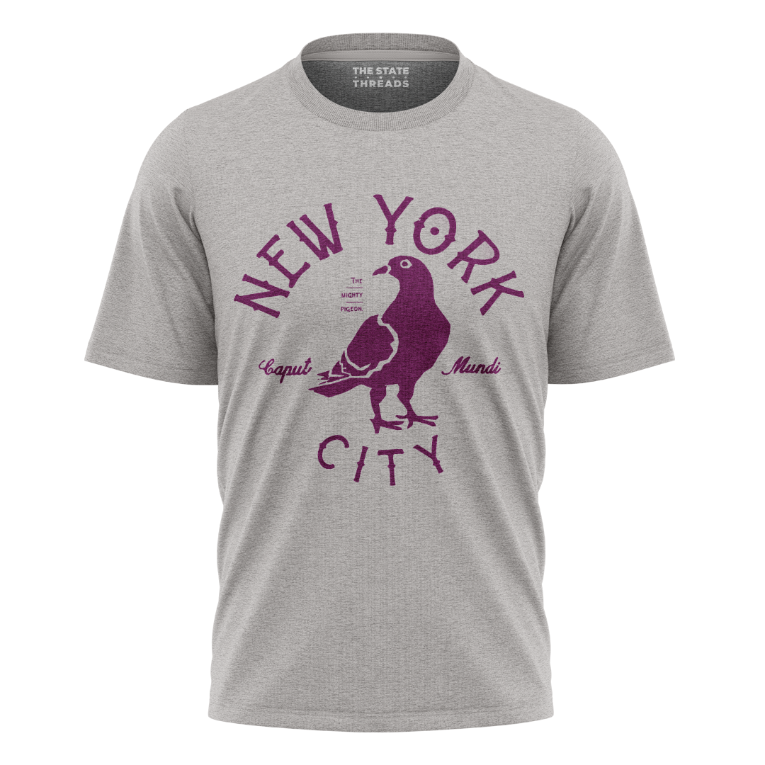 NYC Pigeon T-Shirt | Retro New York City Funny Bird Tee