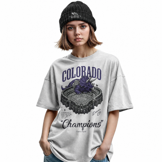 Retro Rockies Game Day T-Shirt | Colorado Baseball Vintage Fan Tee