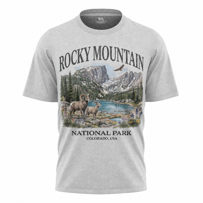 Rocky Mountain National Park T-Shirt | Vintage 90s Camping Souvenir Tee