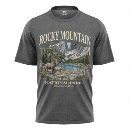 Rocky Mountain National Park T-Shirt | Vintage 90s Camping Souvenir Tee