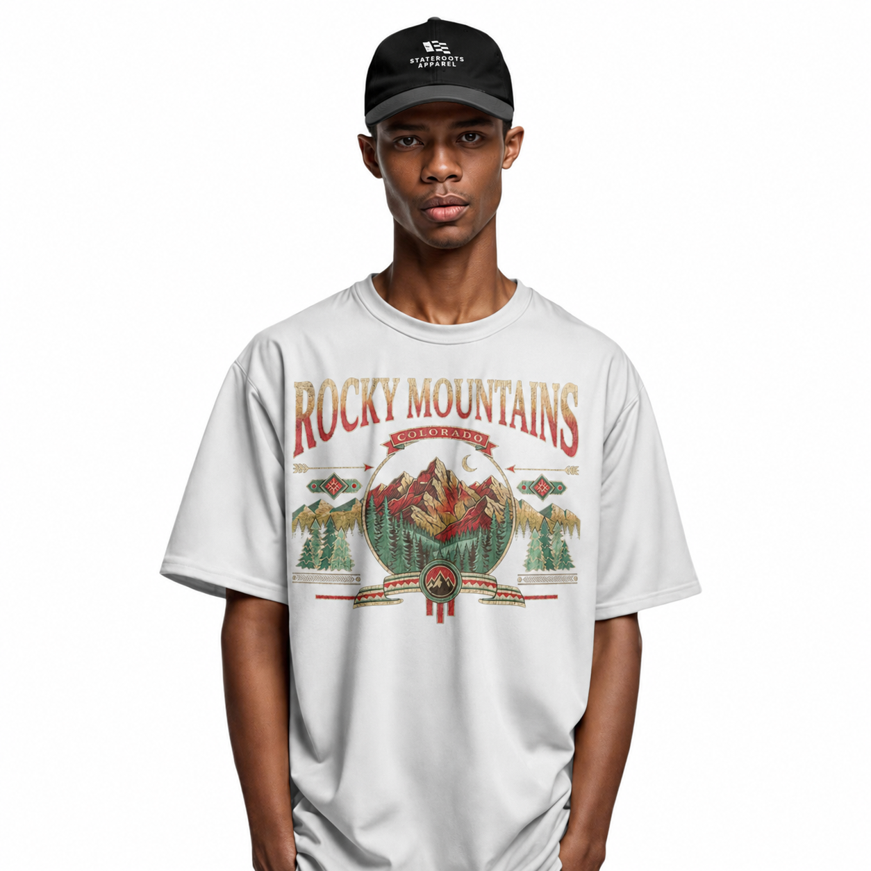 Rocky Mountains T-Shirt | Colorado Outdoor Nature Lover Unisex Tee