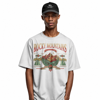 Rocky Mountains T-Shirt | Colorado Outdoor Nature Lover Unisex Tee