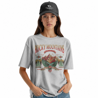 Rocky Mountains T-Shirt | Colorado Outdoor Nature Lover Unisex Tee