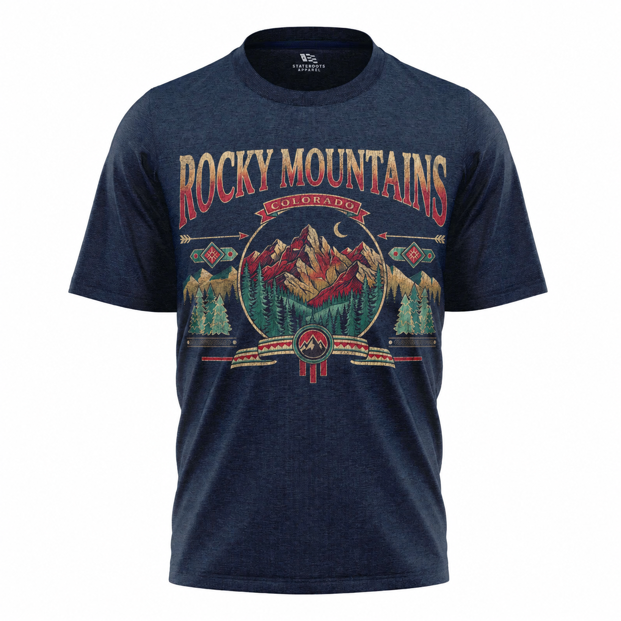 Rocky Mountains T-Shirt | Colorado Outdoor Nature Lover Unisex Tee