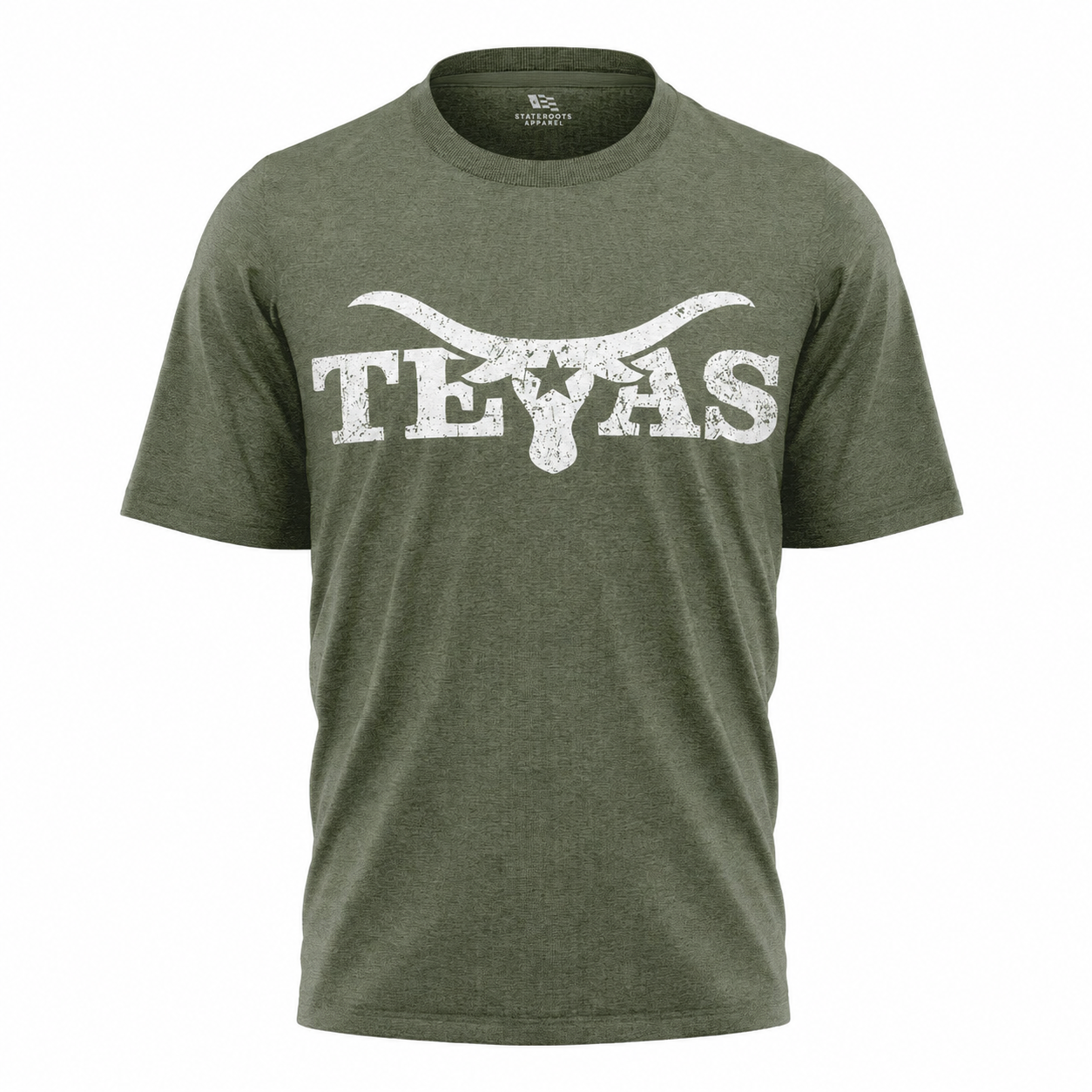 Texas Longhorn T-Shirt | Vintage Distressed Lone Star State Western Tee