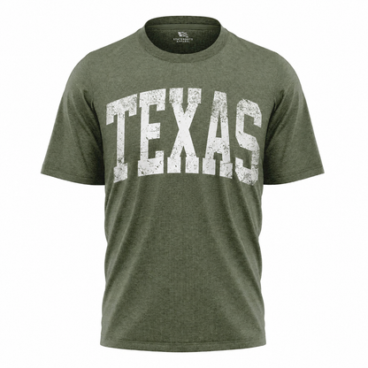 Texas T-Shirt | Vintage Varsity Arched Lone Star State Tee